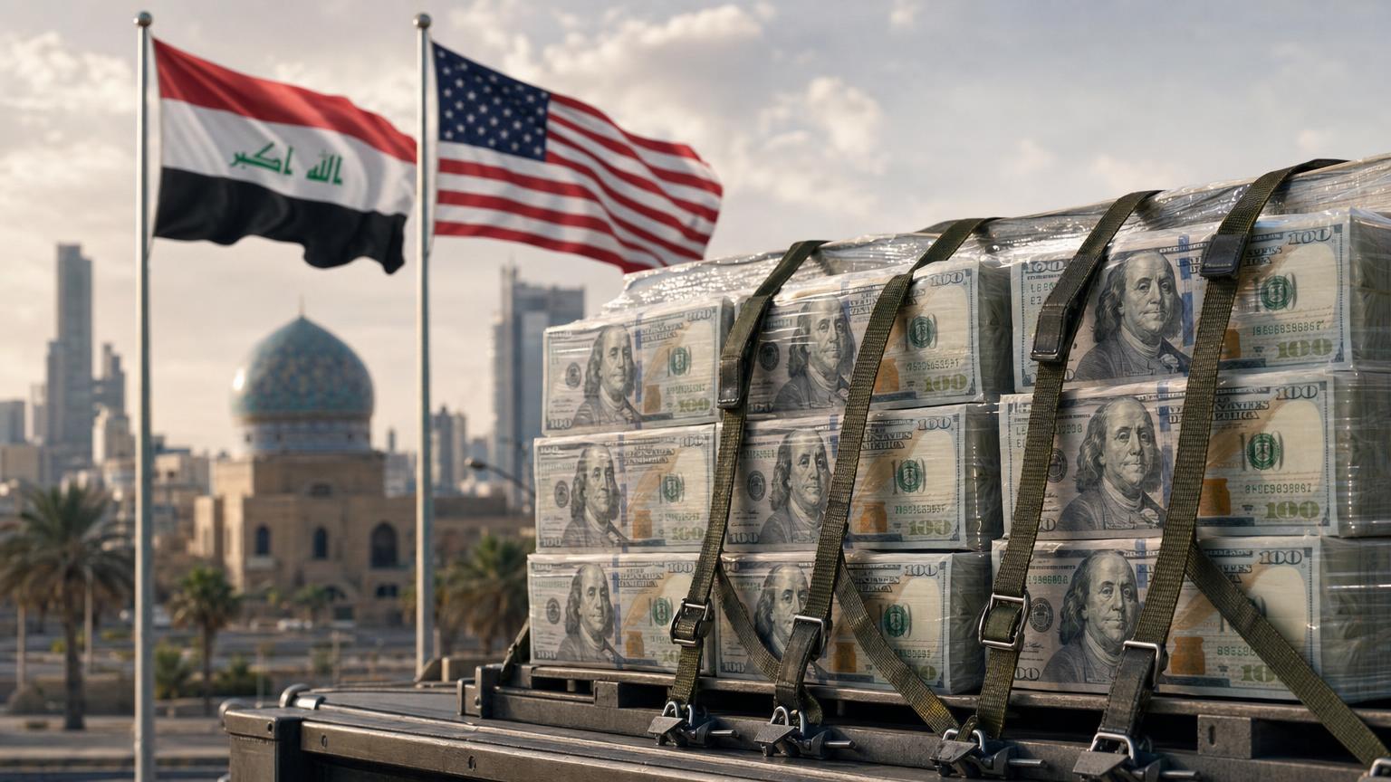 تفاهم عراقي أميركي لاستمرار شحنات الدولار النقدي